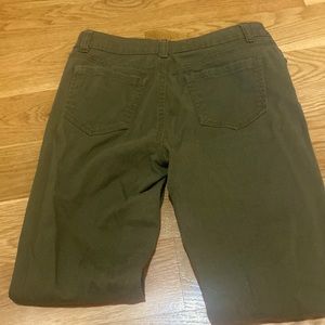 Wax Jeans Army Green skinny jeans- size 5